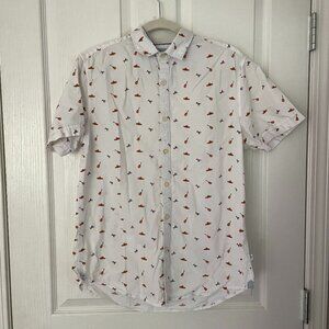 Denim & Flower Ricky Singh Sombrero Maraca Button Up